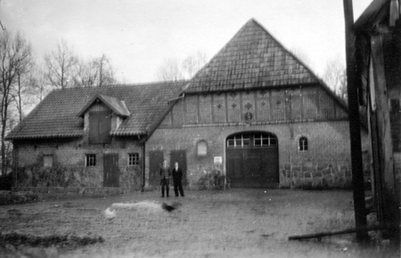 Hofansicht im Jahr 1943
